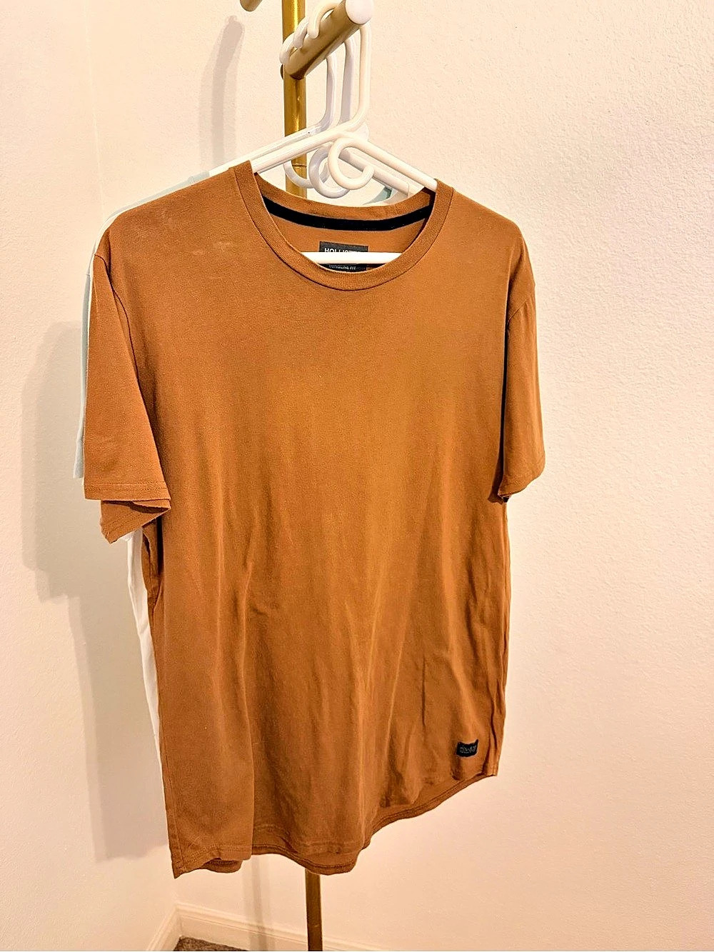 Lot of 3 Hollister Longline Fit Short Sleeve Tees Size Large